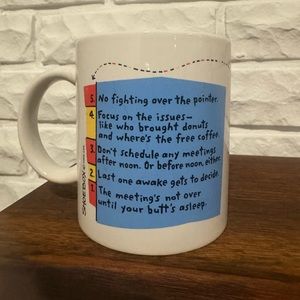 Vintage Hallmark Shoebox Mug Comical Mug Coffee Cup Boss Gift School Teacher